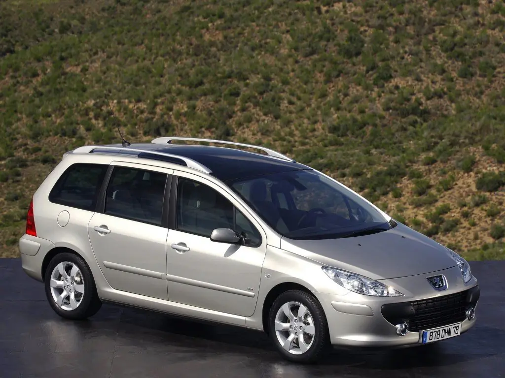 Peugeot 307 (3H) 1 поколение, рестайлинг, универсал (05.2005 - 12.2008)
